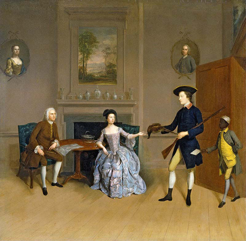 John Orde-His Wife Anne and His Eldest Son William